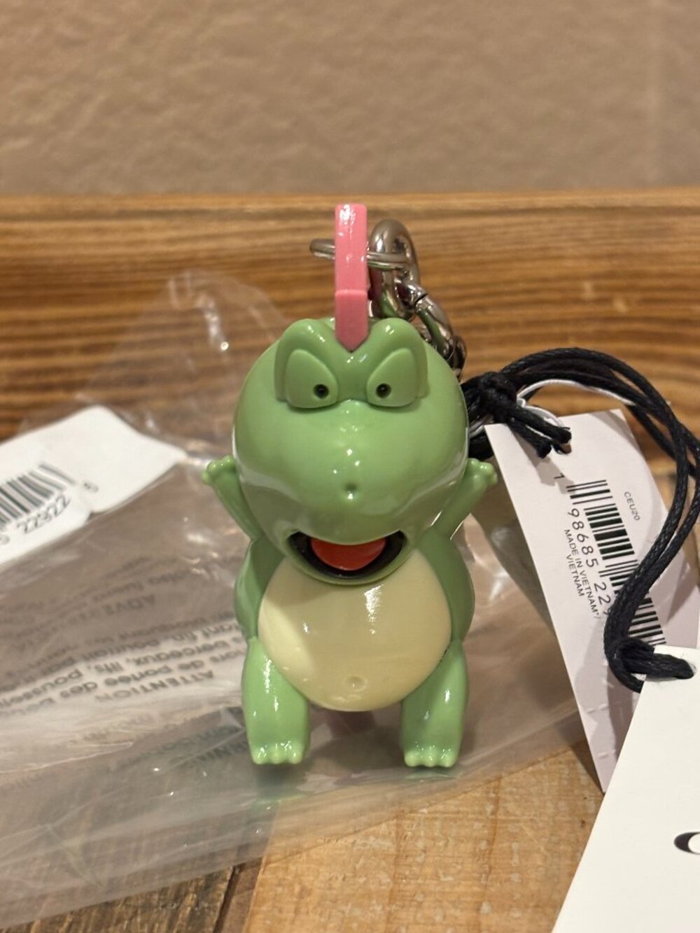 Coach x Brain Dead Vinyl Darby Dino Bag Charm | CEU20 NWT - Picture 1 of 9